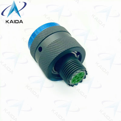 Qualité  Versatile MIL-DTL-38999 Series 1 D38999 Series Connectors Cadmium 6 Male Pins usine
