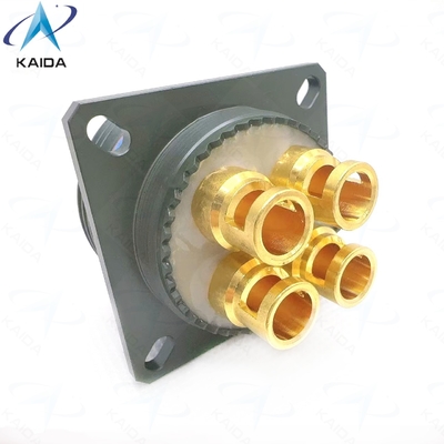 qualité  Endurance 500 Cycles Olive Green Cadmium ReRe for Long-lasting Performance.D38999 Series Custom Epoxy Potting Receptacle.D38999/20WJ14SN-H usine