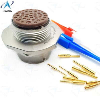 Qualité  MIL-DTL-83723, SERIES III CONNECTORS  WITH BAYONET COUPLING，M83723/74R2039N，Jam Nut Receptacle,  Shell Size 20 with Contact layout 20-39. usine