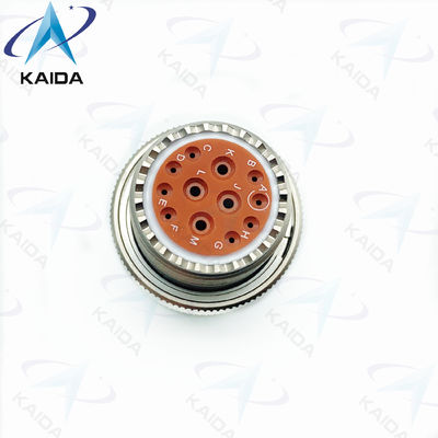 Finition dorée MIL-DTL-26482 Connecteur Crimp contacts Mil DTL 26482h 12 épingles femelles