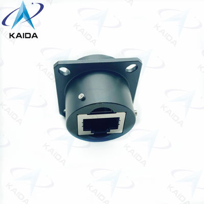 Connecteurs circulaires RJ45 USB Transfert de données -25°C à 125°C Connecteurs de prise d'aviation