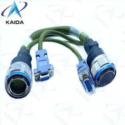 D38999 26FE35PN câbles de connexion D38999 26FE35SN câble de base en aluminium double mâle