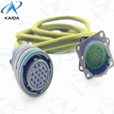 MS27467T15B18S câbles de connexion fil de connexion au cadmium vert olive