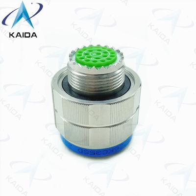 22 épingles femelles MIL-DTL-38999 connecteur en acier inoxydable passivé D38999 série III