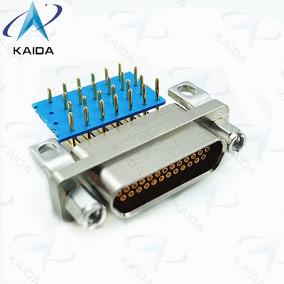 5A MIL-DTL-83513 Connecteurs Micro-D 90° PCB Connecteur rectangulaire J30J-25ZKWP