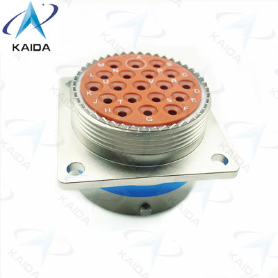 19 épingles femelles MIL-DTL-26482 connecteur électroless nickel finish Mil DTL 26482 série Ii