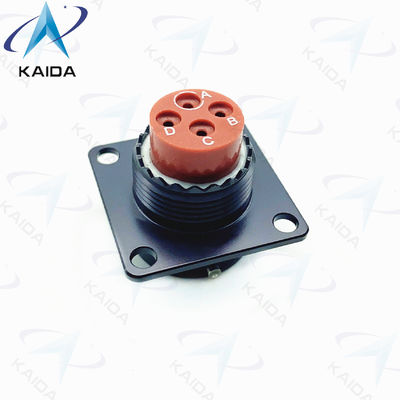 4 épingles femelles MIL-DTL-38999 série 2 Anodisation anodisée 38999 connecteur d'alimentation