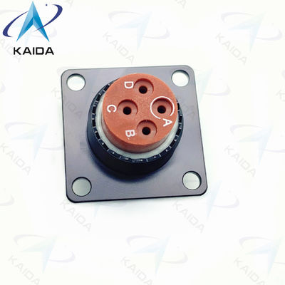 4 épingles femelles MIL-DTL-38999 série 2 Anodisation anodisée 38999 connecteur d'alimentation