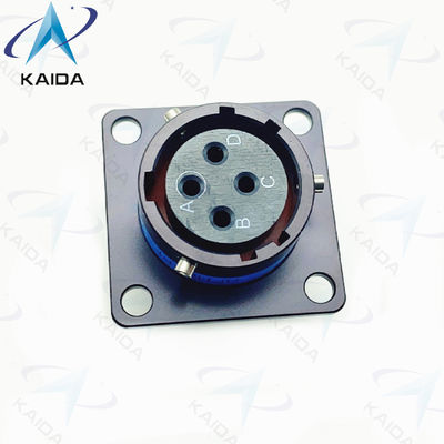 4 épingles femelles MIL-DTL-38999 série 2 Anodisation anodisée 38999 connecteur d'alimentation