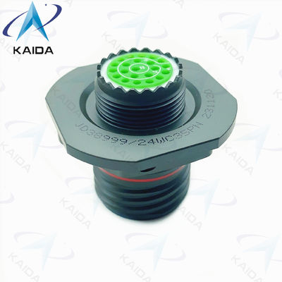 22 épingles mâles MIL-DTL-38999 Connecteur III Cadmium vert d'olive D38999 24WC35PN