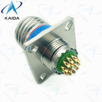 Type de récipient MIL-DTL-38999 Connecteur en acier inoxydable passivé Mil Dtl D38999