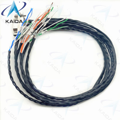 Fil de balck MIL-DTL-83513 Connecteurs Micro-D Noix de couplage en laiton Connecteur Micro-D