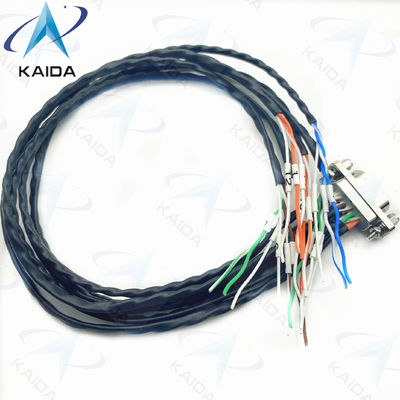 Fil de balck MIL-DTL-83513 Connecteurs Micro-D Noix de couplage en laiton Connecteur Micro-D