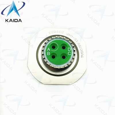 MIL-DTL-38999 Série III Connecteur de récepteur de noix de confiture avec contact de crimp électroless Nickel TVS07RF15-04P.8D série