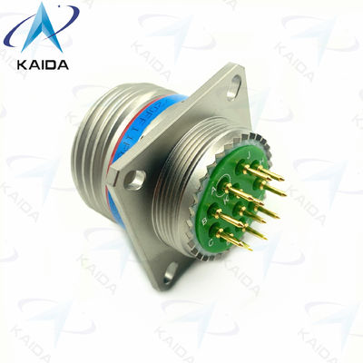 Type de queue courte de PCB MIL-DTL-38999 série III connecteur de récepteur D38999/20FF11PCN Nickel sans électro.Série 8D