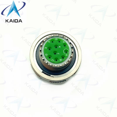 Connecteur de prise de 500 V MIL-DTL-38999 série III pour militaire D38999/26FC98SN Nickel électroless 10 broches féminines.Série 8D.