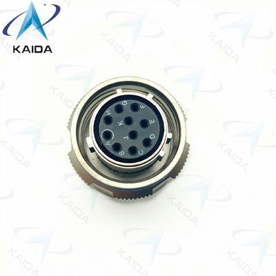 Connecteur de prise de 500 V MIL-DTL-38999 série III pour militaire D38999/26FC98SN Nickel électroless 10 broches féminines.Série 8D.