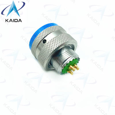 Finition de coque passivée en acier inoxydable MIL-DTL-38999 Série I Taille de coque 13 MS27467T13E03PN-H 3 broches mâles