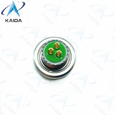 Finition de coque passivée en acier inoxydable MIL-DTL-38999 Série I Taille de coque 13 MS27467T13E03PN-H 3 broches mâles