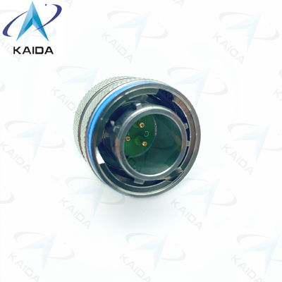 Finition de coque passivée en acier inoxydable MIL-DTL-38999 Série I Taille de coque 13 MS27467T13E03PN-H 3 broches mâles