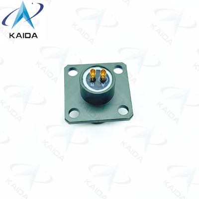 Noix d'accouplement en alliage d'aluminium MIL-DTL-26482 Série I Connecteur miniature MS3112E08-02PNB Cadmium vert d'olive
