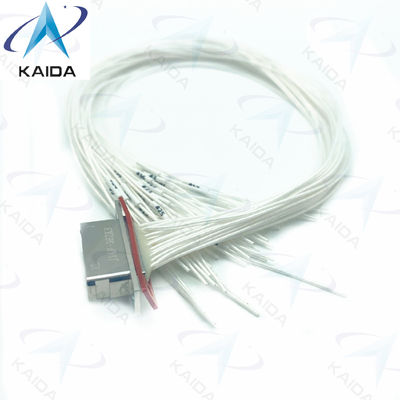 Connecteur de réceptacle industriel fiable J14F plaqué or 3A -55.C à 125.C.J14F-36ZKB Réceptacle avec prise
