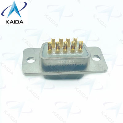 500V MIL-DTL-83513 Connecteur de récepteur en aluminium Micro D 500 cycles d'accouplement Contacts en alliage de cuivre.DEM-9S-S3KLE