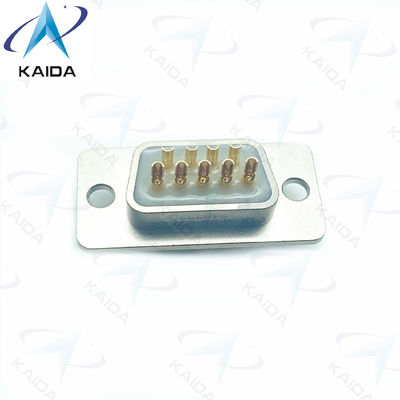 500V MIL-DTL-83513 Connecteur de récepteur en aluminium Micro D 500 cycles d'accouplement Contacts en alliage de cuivre.DEM-9S-S3KLE