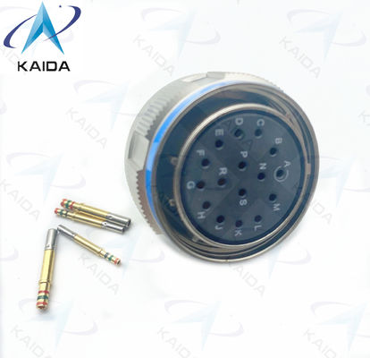 Couplings filetés MIL-DTL-38999 Série III avec contact à crampon 16# Contacts féminins.Nickel sans électro.D38999/26FH97SA.