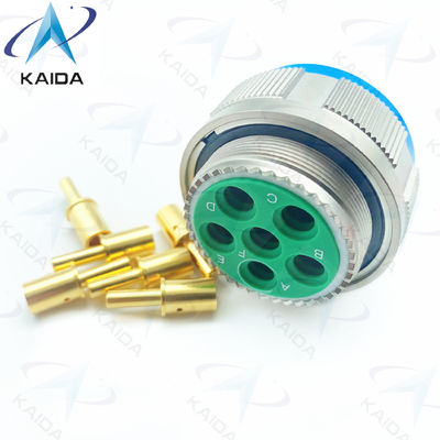 Connecteur à fil en alliage de cuivre d'or MIL-DTL-38999 série 3 avec tension nominale 500V.D38999/26FH06PN.8D série.