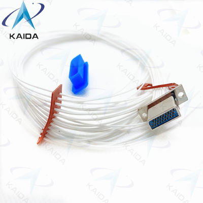 J14F-27ZKB J14F Soldeur plaqué en or J14 Connecteur de réceptacle 800V 3A Voltage nominé Avec fil de 30cm