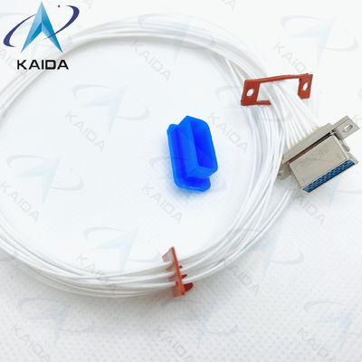 J14F-27ZKB J14F Soldeur plaqué en or J14 Connecteur de réceptacle 800V 3A Voltage nominé Avec fil de 30cm