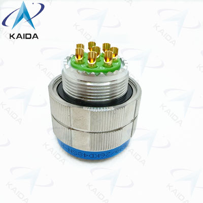 Couplings filetés MIL-DTL-38999 série III..D38999/26KD48SN-H.Acier inoxydable passivé.Contacts de coupe de soudure.Série 8D.