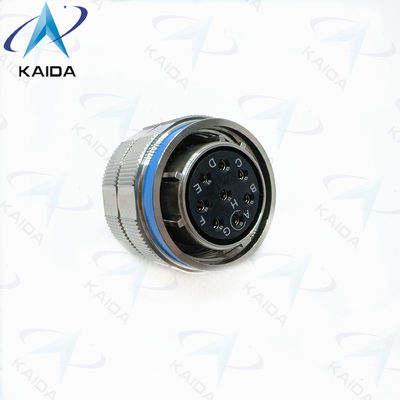 Couplings filetés MIL-DTL-38999 série III..D38999/26KD48SN-H.Acier inoxydable passivé.Contacts de coupe de soudure.Série 8D.