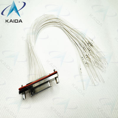 Connecteurs rectangulaires en or sur nickel 500 cycles d'accouplement pour des performances constantes J30J-74TJP-Q