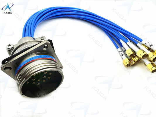 Contacts coaxiaux avec câble coaxiale en nickel sans électroélectricité avec terminaison SMJ D38999/20FJ19AN-SMJ