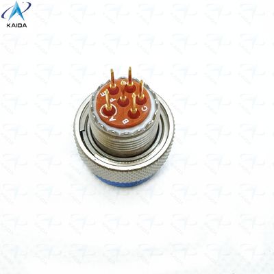 MIL-DTL-38999 Série 2 Isolateur thermoplastique électroless Nickel courte queue de PCB 6 contacts plaqué or MS27484T10F98PCN