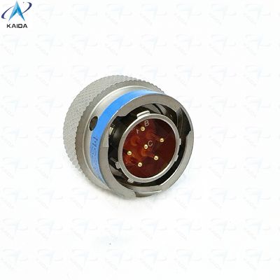 MIL-DTL-38999 Série 2 Isolateur thermoplastique électroless Nickel courte queue de PCB 6 contacts plaqué or MS27484T10F98PCN