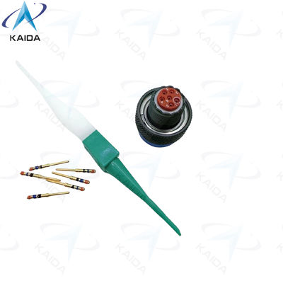 MIL-DTL-38999 série II alliage de cuivre vert d'olive prise de contact militaire avec isolant thermoplastique MS27484T08B35P JTG06