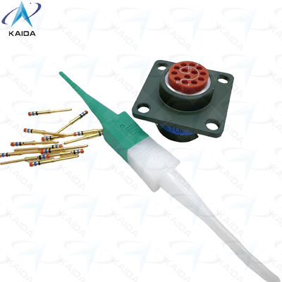 7.5A 13-Contact MIL-DTL-38999 Série 2 Connecteur avec terminaison à crimp MS27508E10B35P.JTP02 Réceptacle de montage de boîte