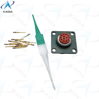 7.5A 13-Contact MIL-DTL-38999 Série 2 Connecteur avec terminaison à crimp MS27508E10B35P.JTP02 Réceptacle de montage de boîte