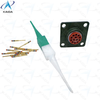 7.5A 13-Contact MIL-DTL-38999 Série 2 Connecteur avec terminaison à crimp MS27508E10B35P.JTP02 Réceptacle de montage de boîte