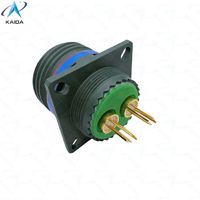 Les contacts de récepteur de PCB quadrax au cadmium vert olive 8D0C17W82PN