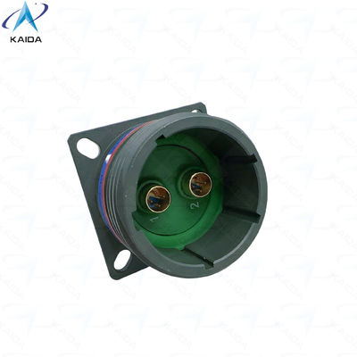 Les contacts de récepteur de PCB quadrax au cadmium vert olive 8D0C17W82PN