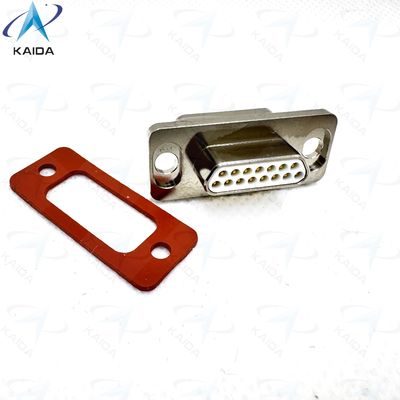 Connexions durables avec de l'or sur le nickel, placage de contact, connecteurs rectangulaires et joints d'étanchéité.