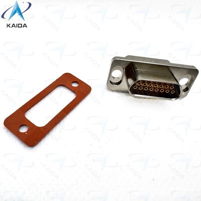 Coupe de contact en or sur nickel MIL Spécification J29M Connecteurs rectangulaires pour environnements difficiles Durable J29M-15ZKH