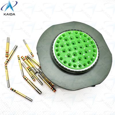 Type de contact de crimp MIL-DTL-38999 Série I Pour les applications de tension nominale de 500V JY27468T25B43SN Réceptacle de noix de confiture de cadmium vert d'olive