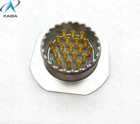 Spécification de finition du contact de soudure de réceptacle hermétique pour connecteur miniature MIL-DTL-26482 série I。KPT1H14-19PN