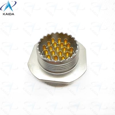 Spécification de finition du contact de soudure de réceptacle hermétique pour connecteur miniature MIL-DTL-26482 série I。KPT1H14-19PN
