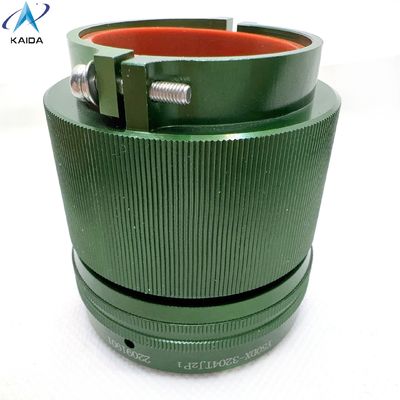 4 contacts prise avec pinceau droit arrière coque résiste à des conditions extrêmes de -55C à 125C connecteur à courant élevé Y50DX-3204TJ2P1 zinc plating